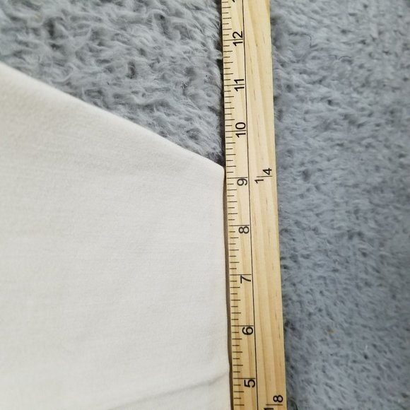 Cato Pants Womens 24W Cream Stretch High Rise Curvy Shape Enhancing Crop NWT - Picture 7 of 15